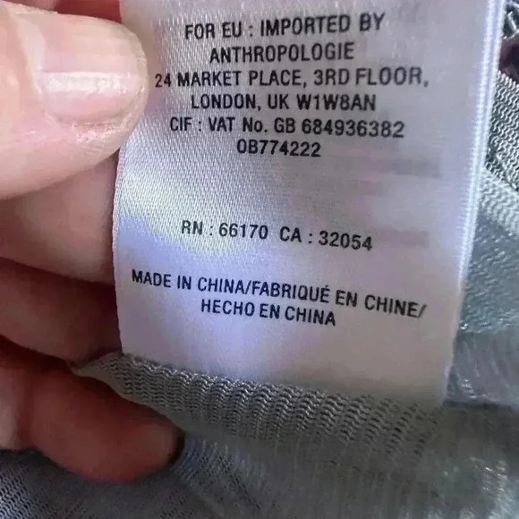 Anthropologie medium Boho chiffon long sleeve blouse by Akemi & Kin. - Picture 11 of 12